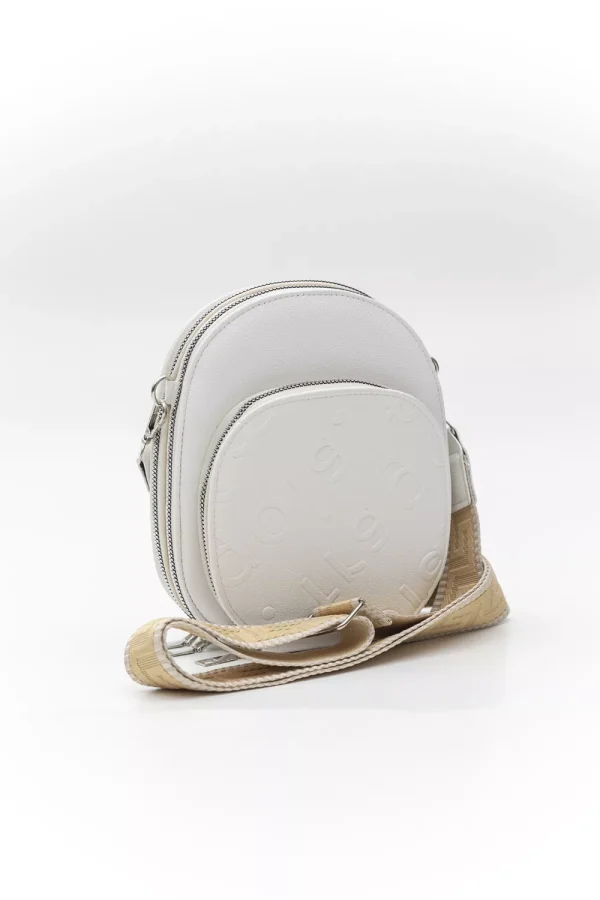 Χιαστί τριθέσιο τσαντάκι με ιμάντα οβάλ