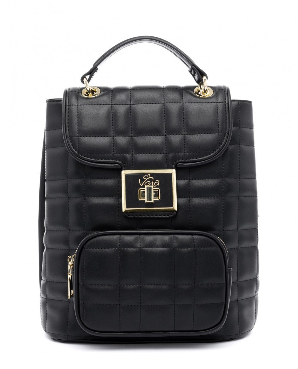 Σακίδιο πλάτης μαύρο καπιτονέ.