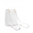 Σακίδιο πλάτης λευκό καπιτονέ. - Image 4