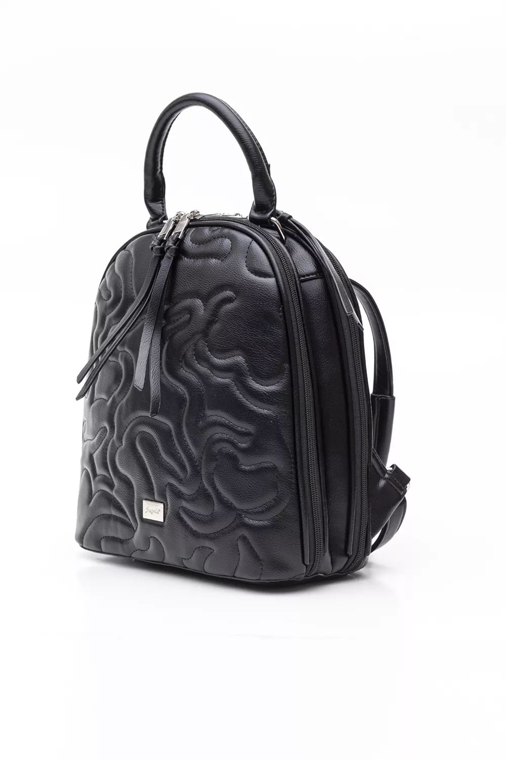 Διθέσιο πολυμορφικό Backpack με puffy κυματοειδή γαζιά - Image 3