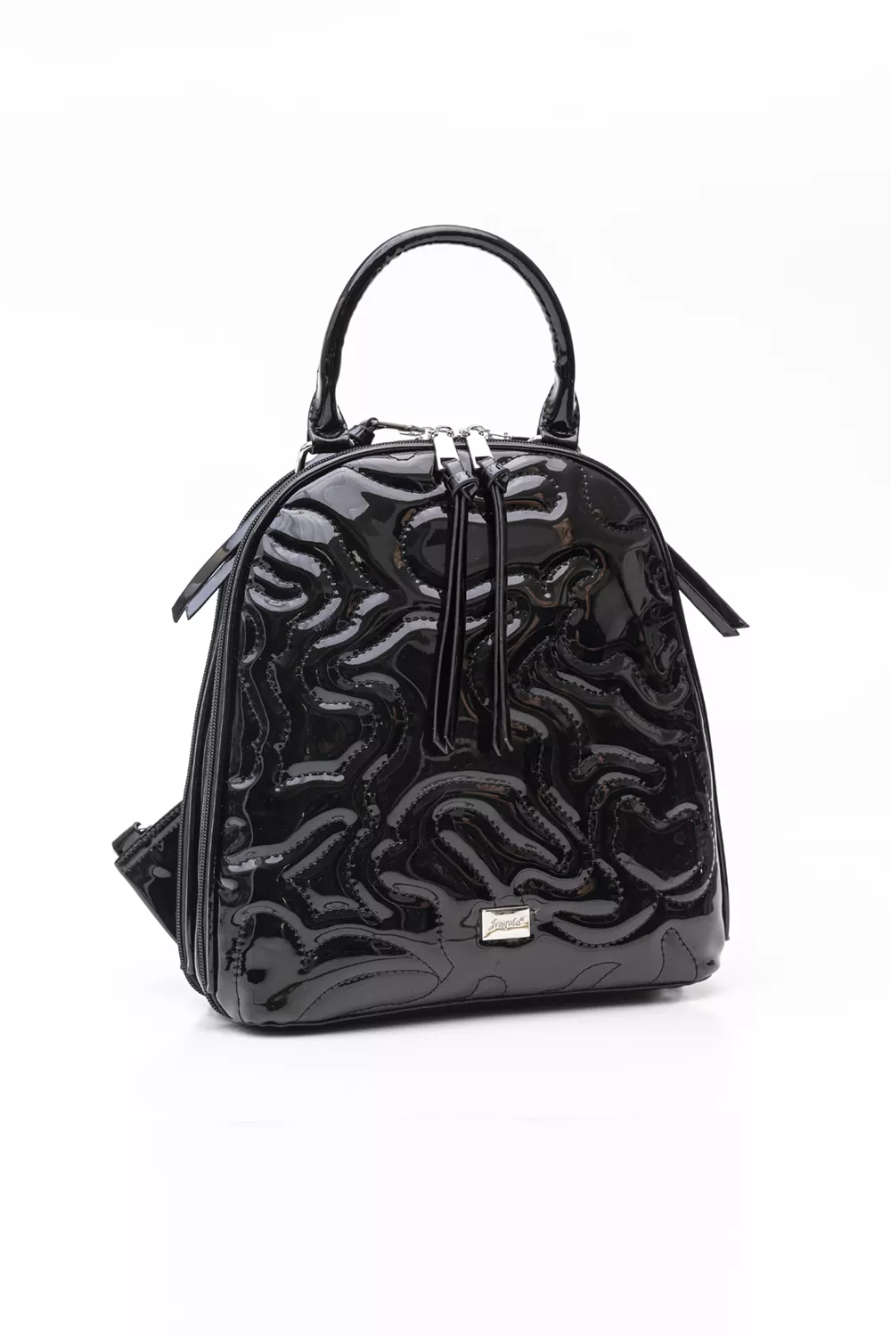 Διθέσιο πολυμορφικό Backpack με puffy κυματοειδή γαζιά