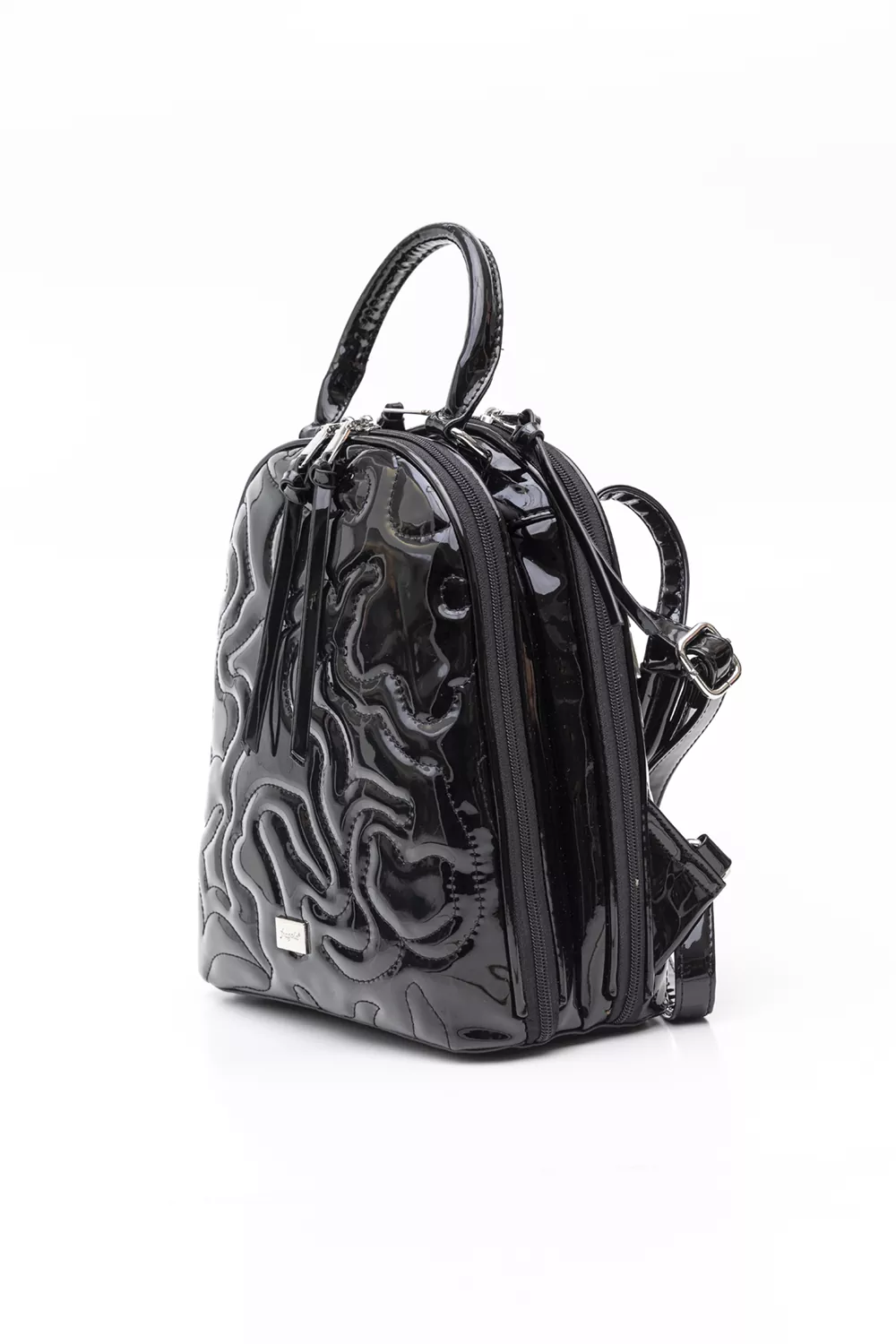 Διθέσιο πολυμορφικό Backpack με puffy κυματοειδή γαζιά - Image 6