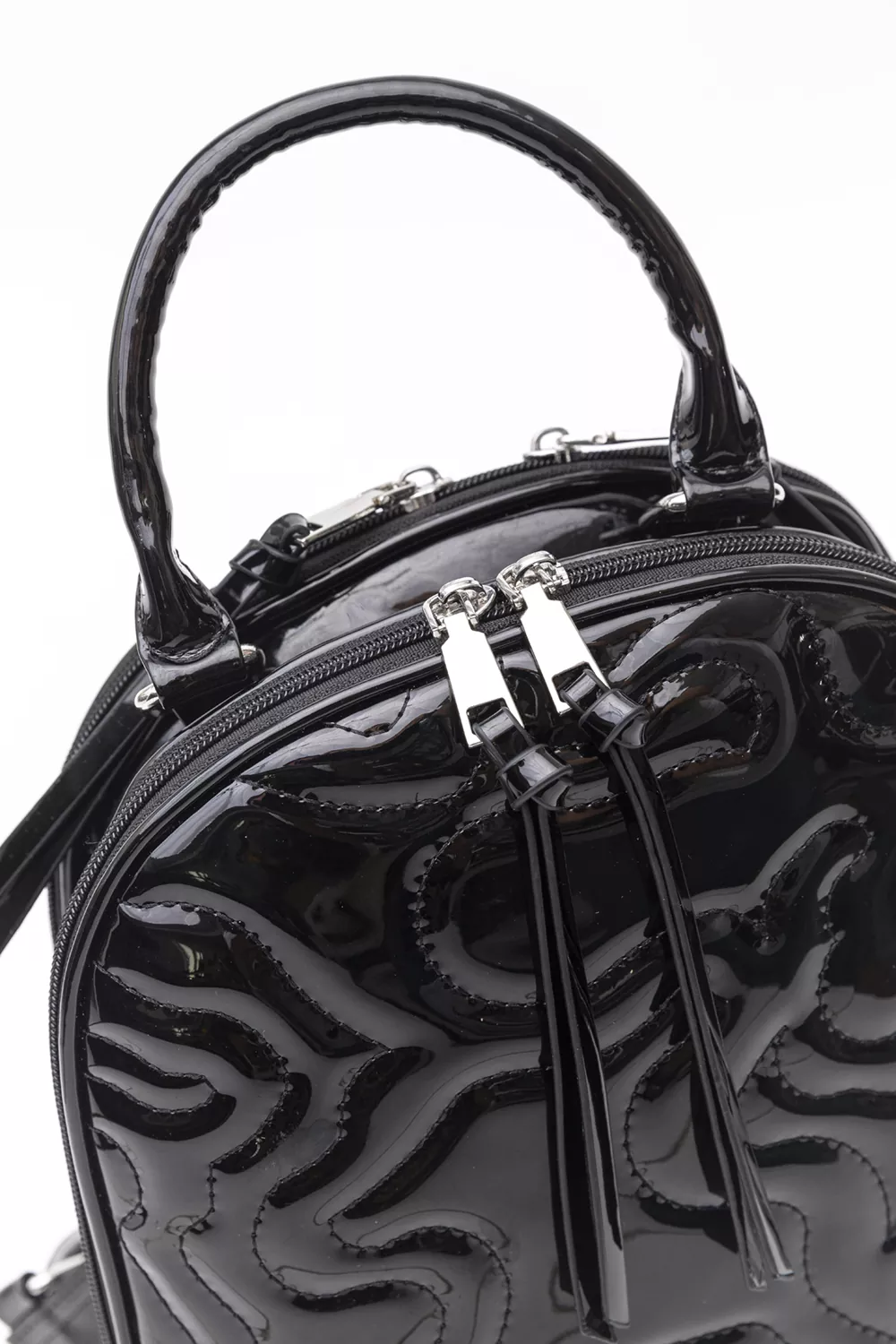 Διθέσιο πολυμορφικό Backpack με puffy κυματοειδή γαζιά - Image 7