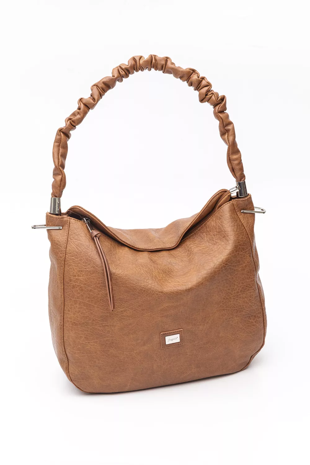 Μεγάλη μαλακή τσάντα με ιδιαίτερο χέρι για τον ώμο - Image 2