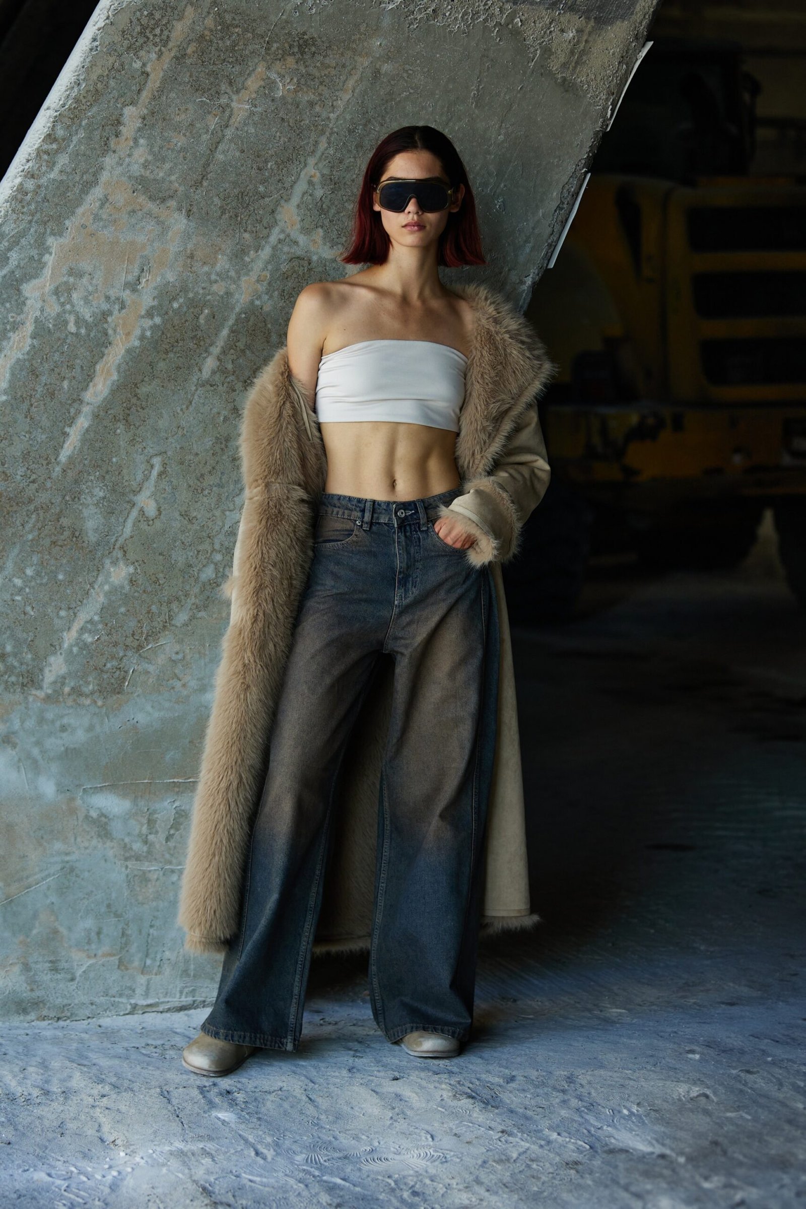 Παλτό Μακρύ Σουέτ - Image 12