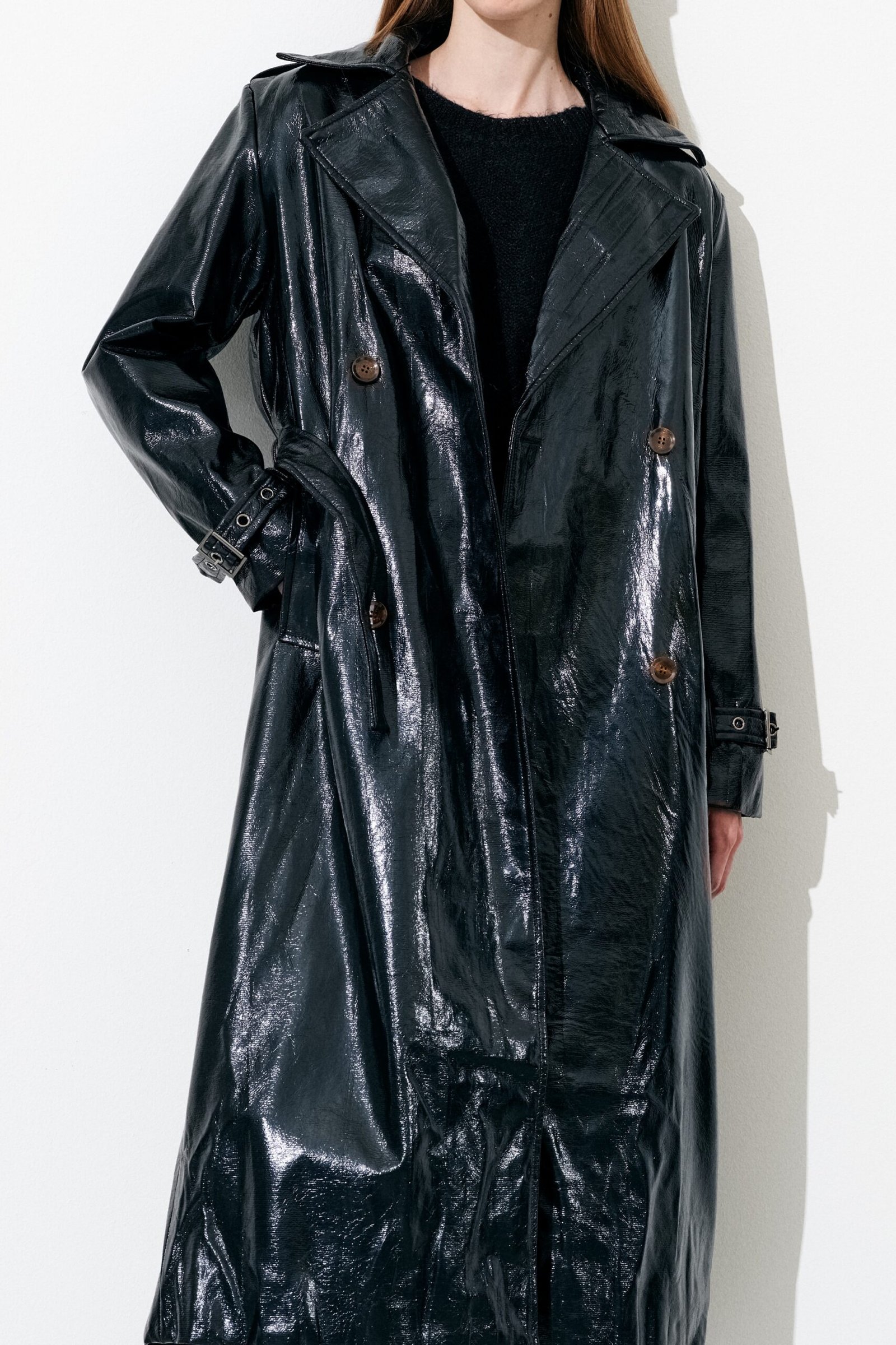 Καμπαρντίνα από οικολογικό δέρμα - Image 2