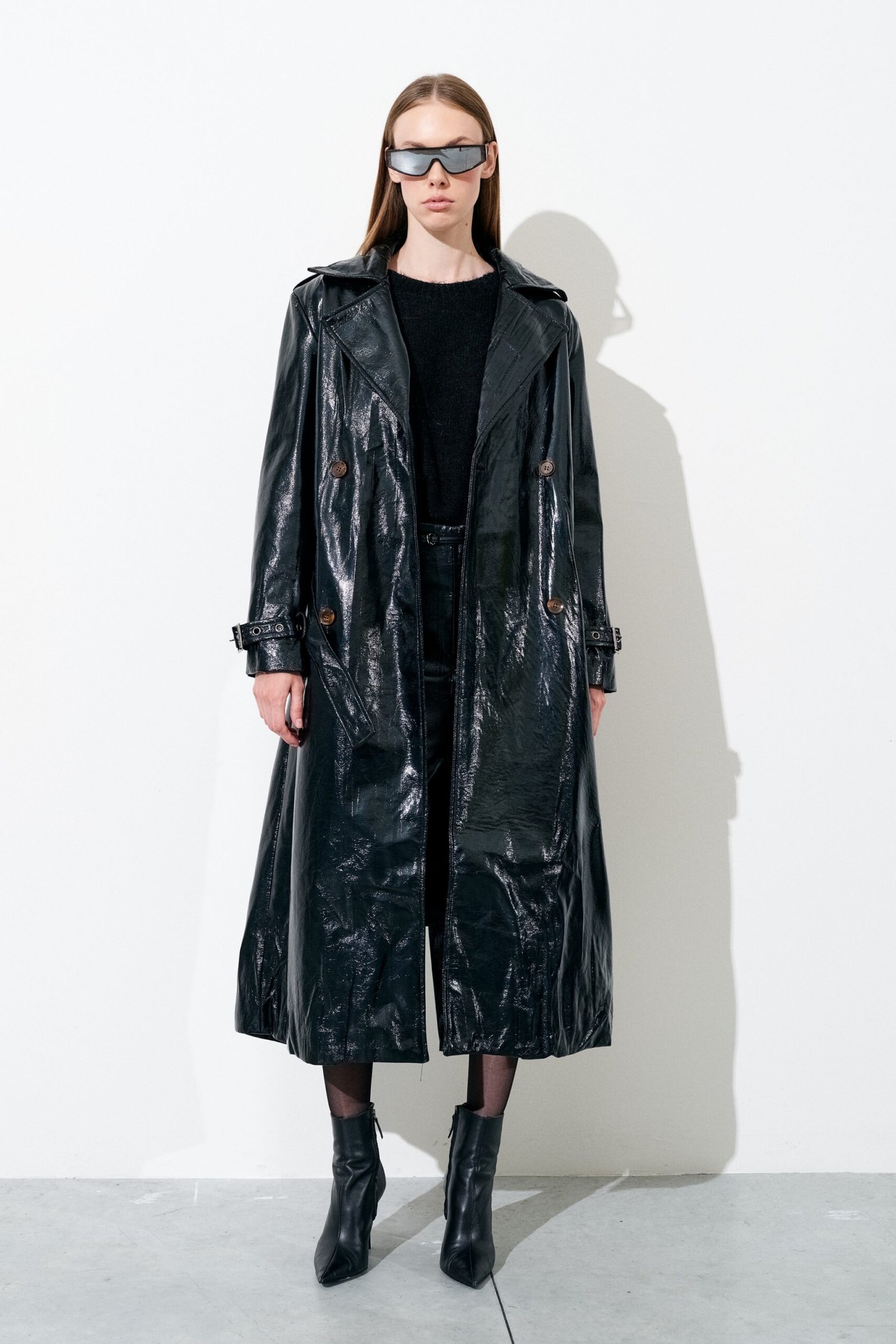 Καμπαρντίνα από οικολογικό δέρμα - Image 5