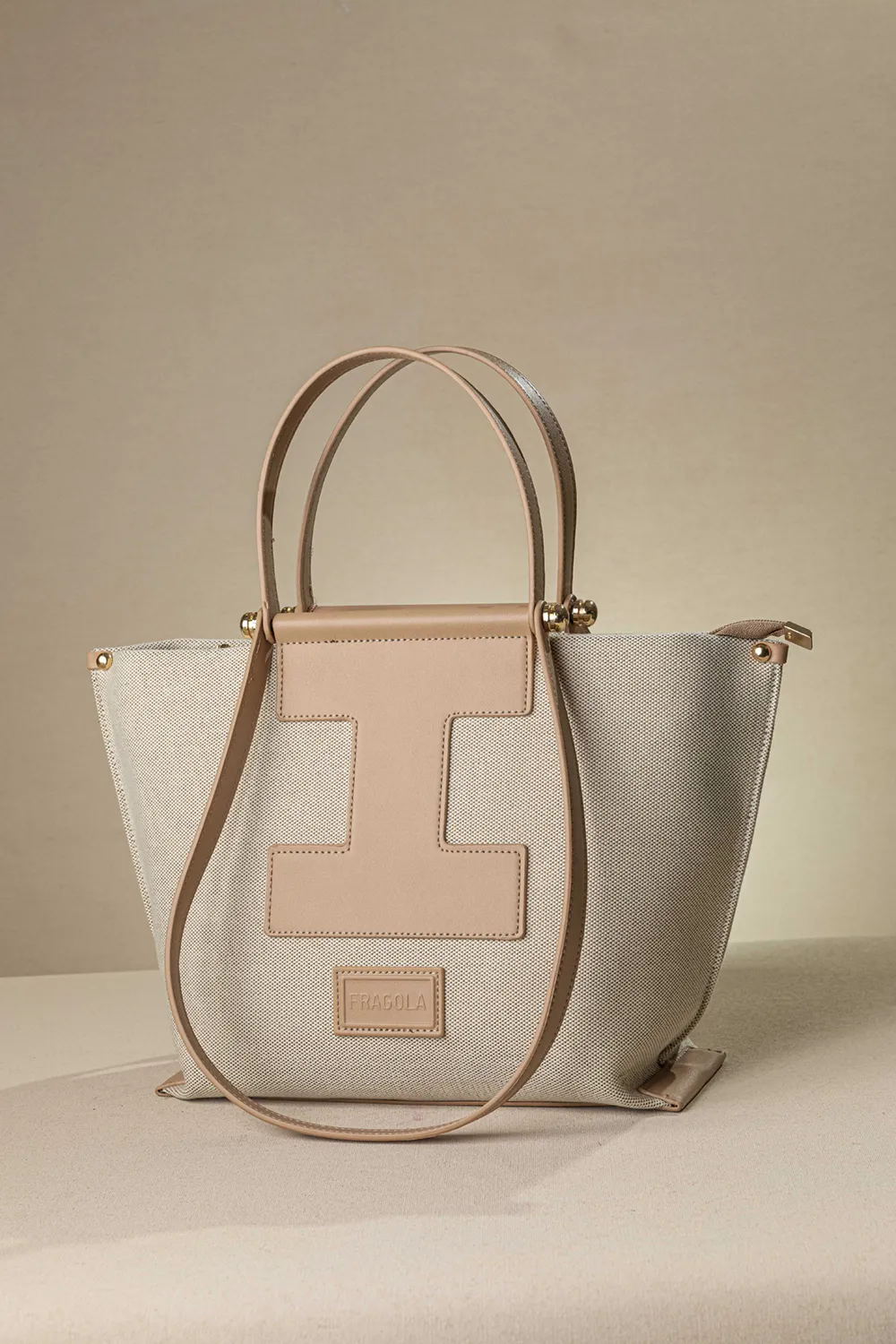 Τσάντα χειρός και ώμου από καραβόπανο - Image 11