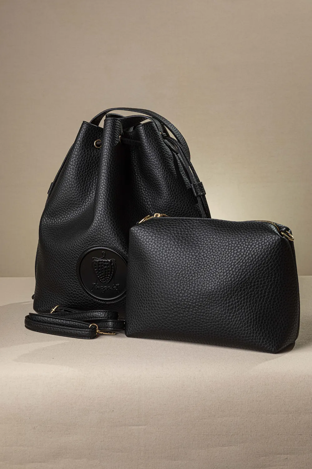 Μεγάλη τσάντα ώμου πουγκί - Image 5