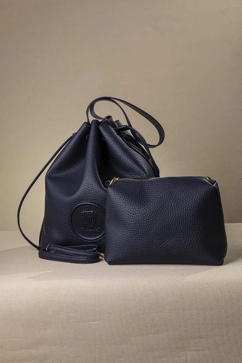 Μεγάλη τσάντα ώμου πουγκί - Image 8