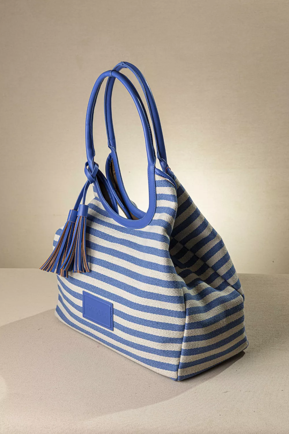 Τεράστια shopping bag από καραβόπανο - Image 6