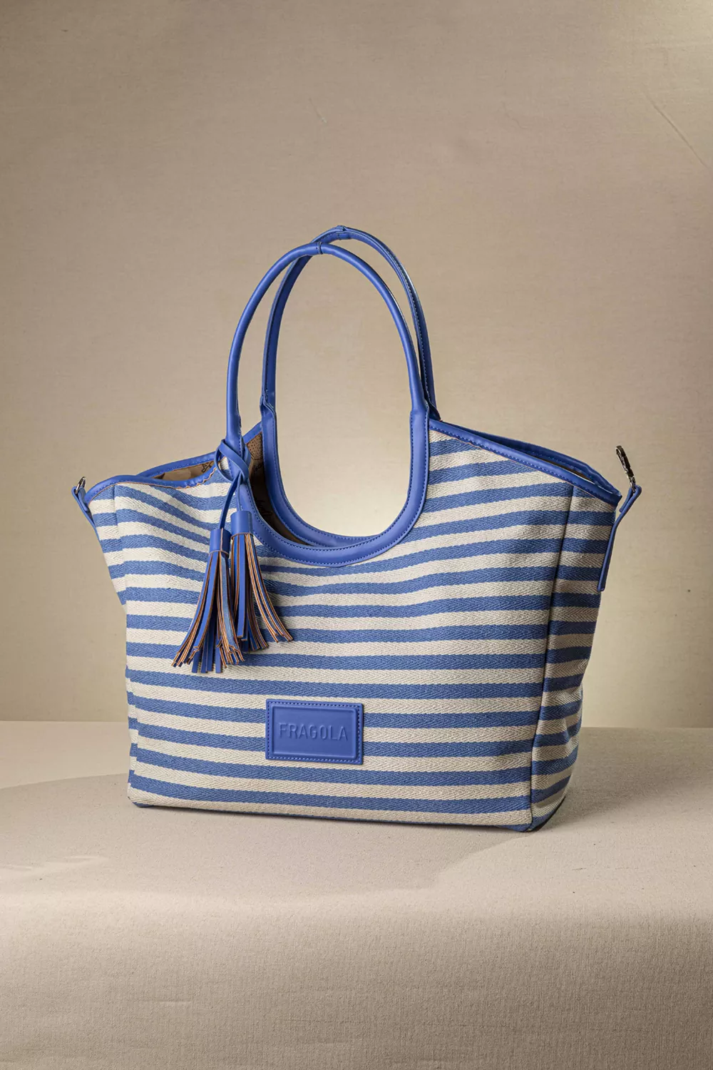 Τεράστια shopping bag από καραβόπανο